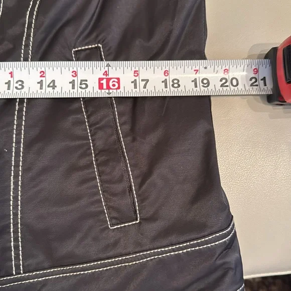 Harley Davidson Zip Jacket Black bedazzled Blue 
EMBROIDERED Women’s L Baddie - Picture 11 of 14